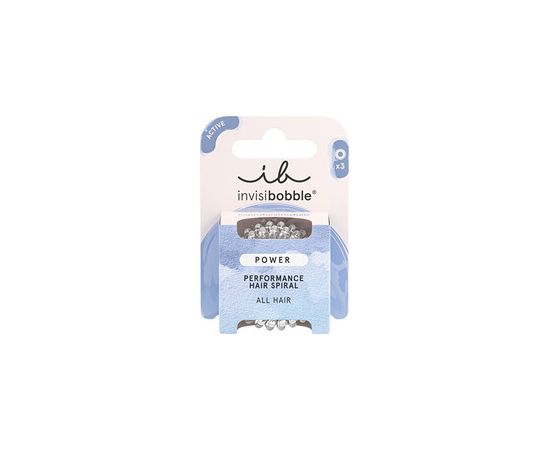 Invisibobble Power Crystal Clear 3 pcs 6.0ks Matu kopšana