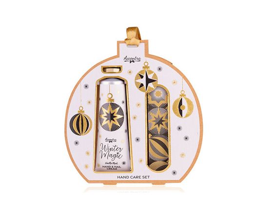 Accentra Winter Magic Vamilla Musk Hand Care Set - Dárková sada péče o ruce Ķermeņa kosmētika