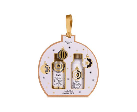 Accentra Winter Magic Vanilla Musk Bath Set - Dárková sada koupelové péče Духи и косметика