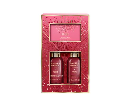 Baylis & Harding Midnight Cherry Body & Hand Care Set - Dárková sada Духи и косметика