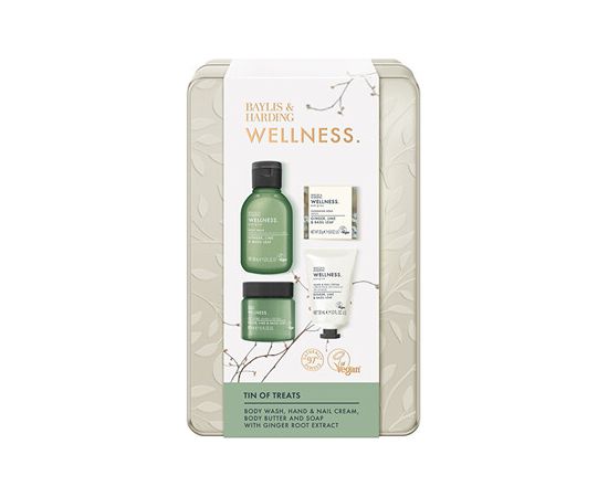 Baylis & Harding Wellness Tin Of Treats ( Zázvor, Limetka & Bazalka ) - Dárková sada Smaržas - NESAKĀRTOTS