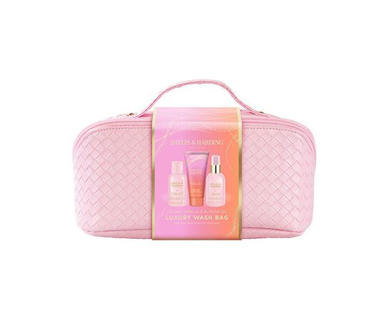 Baylis & Harding Luxury Wash Bag ( Jojoba, Vanilka & Mandlový olej ) - Dárková sada Духи и косметика