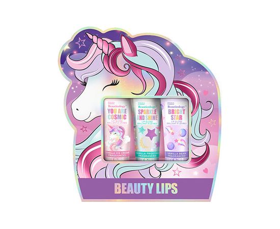 Baylis & Harding Unicorn Lip Gloss Set ( Jednorožec ) - Dárková sada 8.0g Духи и косметика
