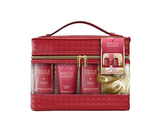 Baylis & Harding Midnight Cherry Bathing Set - Dárková sada péče o tělo Духи и косметика