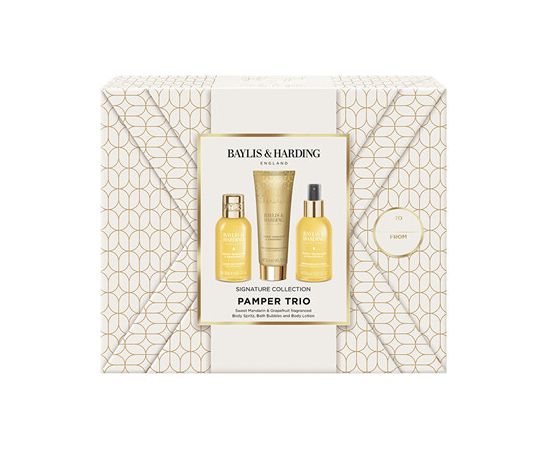 Baylis & Harding Mandarin & Grapefruit Pamper Trio - Dárková sada Smaržas - NESAKĀRTOTS