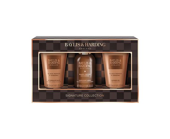 Baylis & Harding Man Shave & Body Care Set ( Černý pepř & Ženšen ) - Dárková sada Духи и косметика