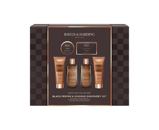 Baylis & Harding Men Discovery Set ( Černý pepř & Ženšen ) - Dárková sada Духи и косметика