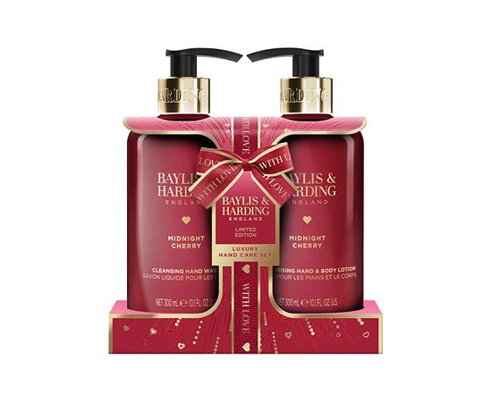 Baylis & Harding Midnight Cherry Luxury Hand Care Set - Dárková sada Духи и косметика