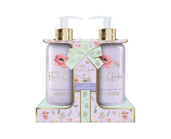 Baylis & Harding Lavender Luxury Hand Care Set ( Levandule & Šípkový čaj ) - Dárková sada péče o ruce 300ml Духи и косметика