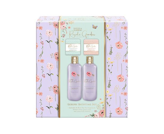 Baylis & Harding Lavender Luxury Body Care Set ( Levandule & Šípkový čaj ) - Dárková sada Smaržas - NESAKĀRTOTS