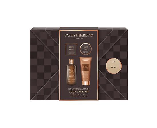 Baylis & Harding Men Body Care Kit ( Černý pepř & Ženšen ) - Dárková sada Smaržas - NESAKĀRTOTS