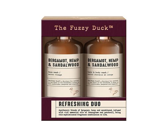 Baylis & Harding Man Shower Set ( Bergamot, Konopí & Santalové dřevo ) - Dárková sada Smaržas - NESAKĀRTOTS