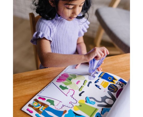 MELISSA & DOUG Atkārtoti lietojamo uzlīmju komplekts – Tērpi Jaunumi, Bērnu preces