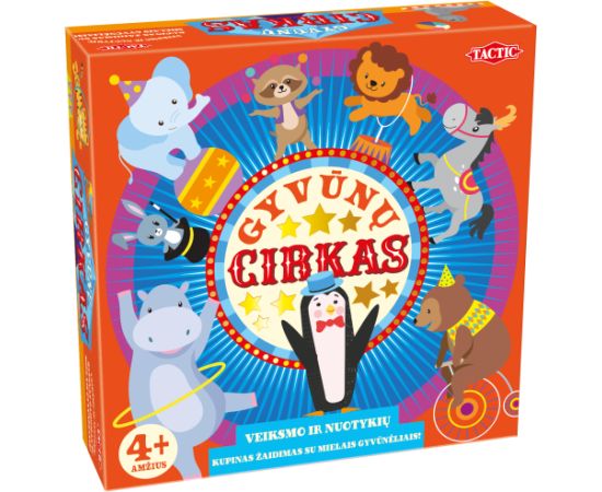 TACTIC Игра «Цирк животных» (литовский) Galda spēles
