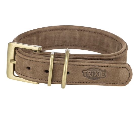 Trixie Pure, obro�a, dla psa, sk�rzana, br�zowa, L: 47�54 cm/40 mm Citas preces