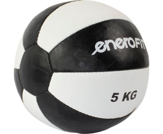 ENERO FIT 5KG sintētiskās ādas medicīnas bumba Pildbumba 