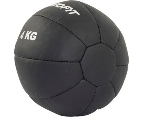 ENERO FIT 4KG sintētiskās ādas medicīnas bumba Pildbumba 