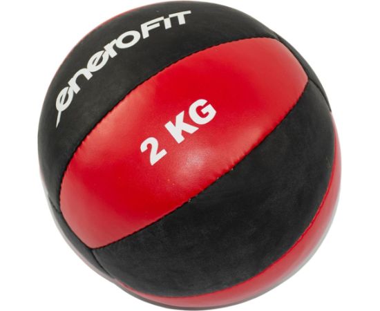 ENERO FIT medicīnas bumba 2 kg sintētiskā āda Pildbumba 