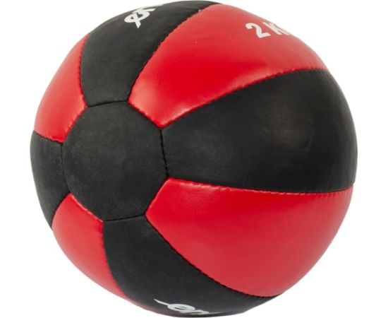 ENERO FIT medicīnas bumba 2 kg sintētiskā āda Pildbumba 