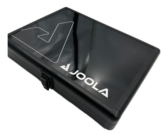 Galda tenisa raketes un 3 bumbiņu maciņš JOOLA ALU LASER BLACK Galda teniss