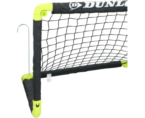 2 FUTBOLA VĀRTU KOMPLEKTS AR TĪKLU 55x44x44CM DUNLOP Futbolam