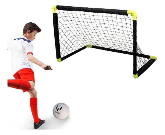 SALOKĀMI FUTBOLA VĀRTI AR TĪKLU 90x59x61CM DUNLOP Futbolam