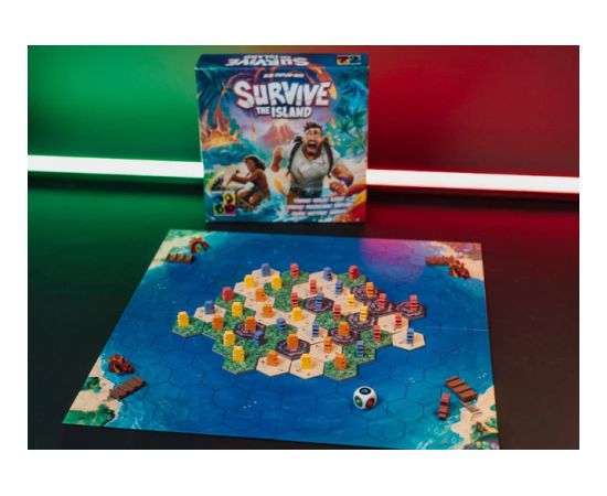 Brain Games Выжить на острове Настольная игра Galda spēles