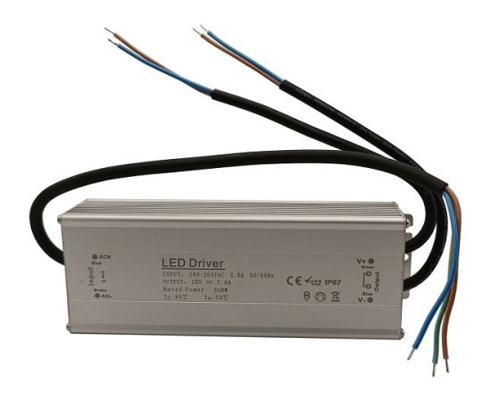 Hismart Power supply 28V 7A, IP67 for Husqvarna Akumulatori