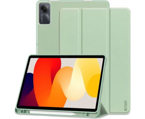 Tech-Protect   Tech-Protect SC Pen Case for Xiaomi Redmi Pad SE 11" - Light Green Maki Planšetdatoriem