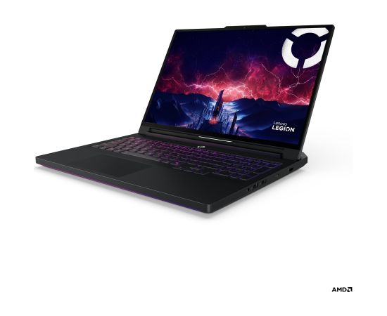 Lenovo Legion Pro 7 16AFR10H Eclipse Black 16 " OLED WQXGA 2560 x 1600 pixels Glossy AMD Ryzen 9 9955HX3D 32 GB SO-DIMM DDR5 Solid-state drive capacity 2000 GB NVIDIA GeForce RTX 5080 GDDR7 16 GB Windows 11 Home 802.11be Bluetooth version 5.4 Keyboard lan Portatīvie datori