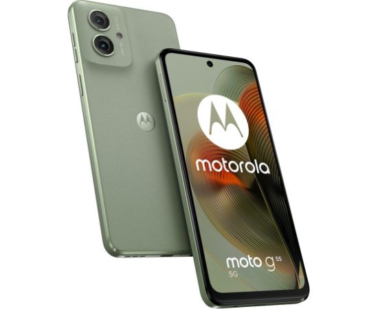 Motorola moto g55 5G 16.5 cm (6.49") Dual SIM Android 14 USB Type-C 8 GB 256 GB 5000 mAh Green Мобильные телефоны