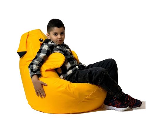 Go Gift Pikachu yellow Sako bag pouffe XL 130 x 90 cm Sēžammaisi un pufi