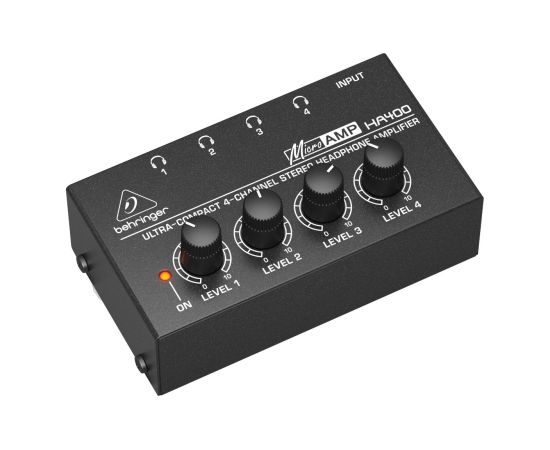 Behringer HA400 - ultra-Compact 4-Channel Stereo Headphone Amplifier Aудио-видео