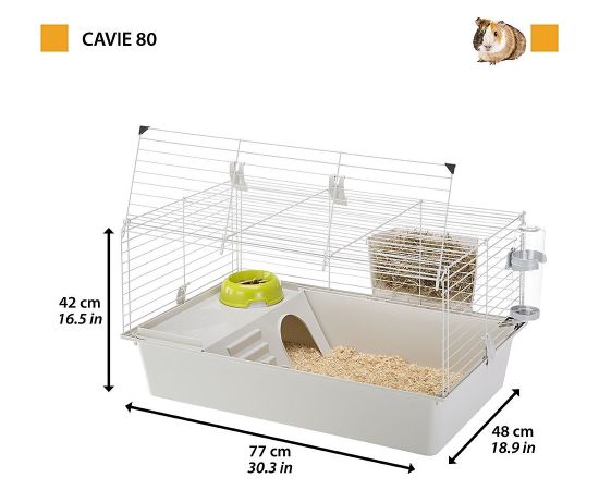 FERPLAST Cavie 80 - Cage Citas preces