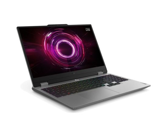 Lenovo LOQ 15AHP10 Ryzen 5 220 15.6" FHD IPS 300nits 144Hz AG 16GB DDR5 5600 SSD512 GeForce RTX 5050 8GB 60Wh NoOS Luna Grey Portatīvie datori
