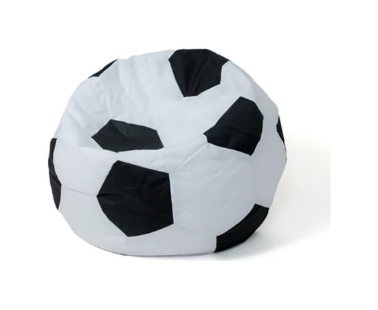 Go Gift Sako bag pouffe ball white-black XL 120 cm Sēžammaisi un pufi