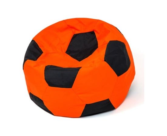 Go Gift Sako bag pouf Ball orange-black XL 120 cm Sēžammaisi un pufi