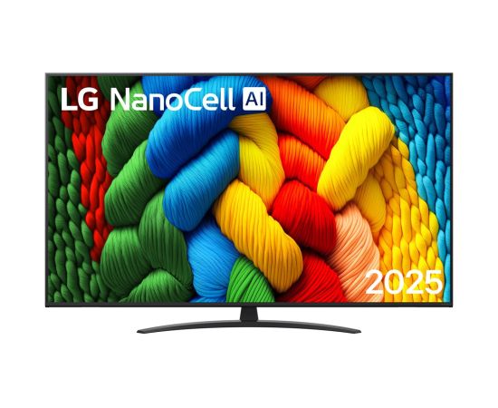 LG NanoCell AI 65NANO81A6A 165.1 cm (65") 4K Ultra HD Smart TV Wi-Fi Black Телевизоры