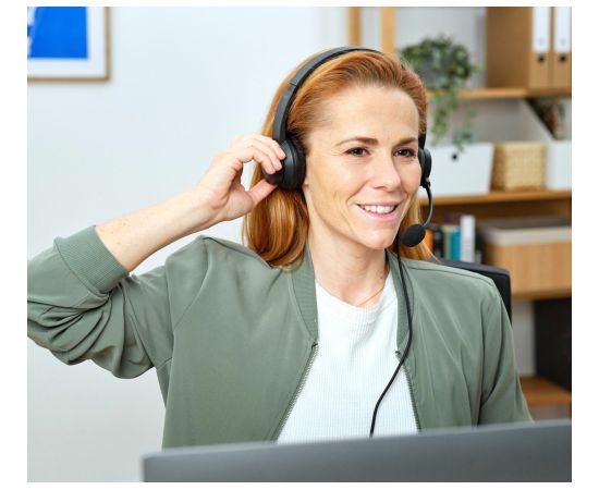 Trust HS-260 Headset Wired Neck-band Office/Call center USB Type-A Black Austiņas