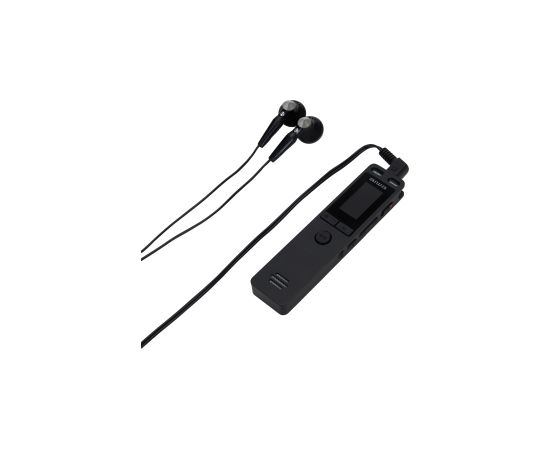 AIWA digitālais balss ierakstītājs, 16 GB, melns - DVR-A400 Diktafoni