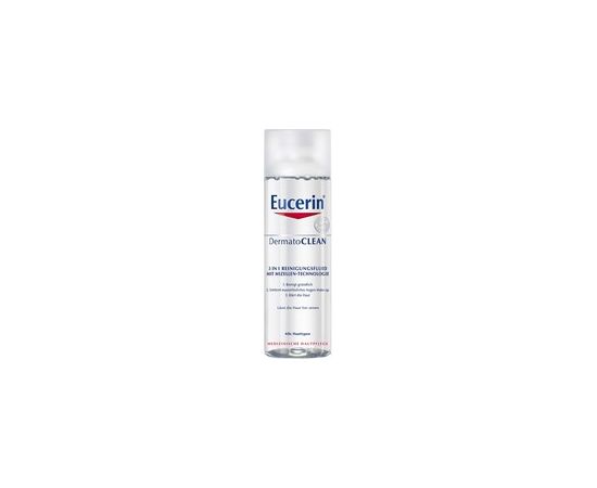 Eucerin DermatoCLEAN - Cleaning micellar water 3 in 1 200ml Косметика для тела