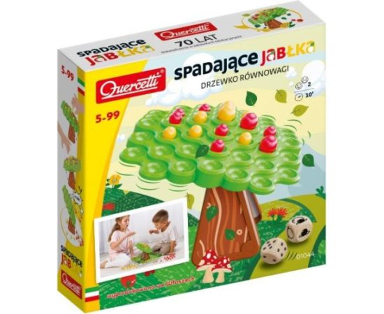 Quercetti Gra spadające jabłka Galda spēles