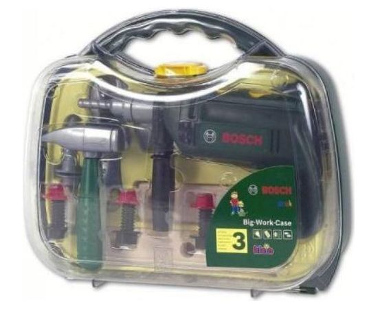 Klein Walizka z wiertarką i narzędziami bosch Interaktīvās rotaļlietas