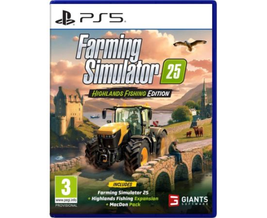 Giant PS5 Farming Simulator 25: Highlands Fishing Edition Xbox spēles