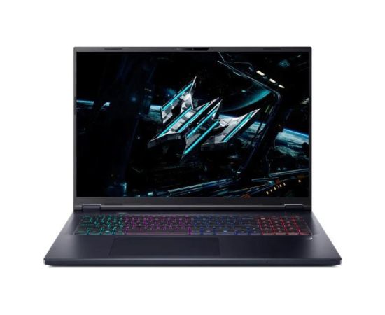 Notebook ACER Predator Helios Neo 18 AI PHN18-72-9923 CPU  Intel Core Ultra U9-275HX 2700 MHz 18" 2560x1600 RAM 32GB DDR5 SSD 1TB NVIDIA GeForce RTX 5070Ti 12GB ENG Windows 11 Home Black 3.3 kg NH.QVLEL.001 Portatīvie datori