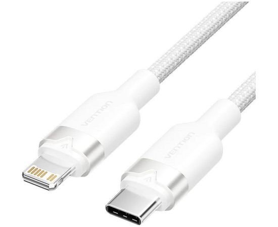CABLE USB-C TO LIGHTNING/2M WHITE LAKWH VENTION Дата USB-кабели
