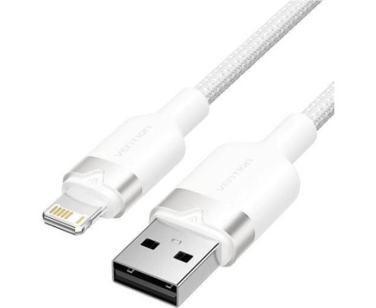 CABLE USB2.0 TO LIGHTNING/1M WHITE LANWF VENTION Дата USB-кабели
