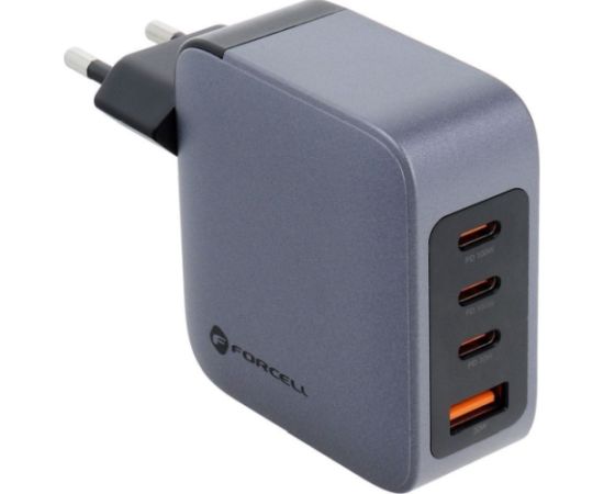 Forcell VT-46 Lādētājs 3xType C + USB QC4.0 100W Telefonu lādētāji 220v