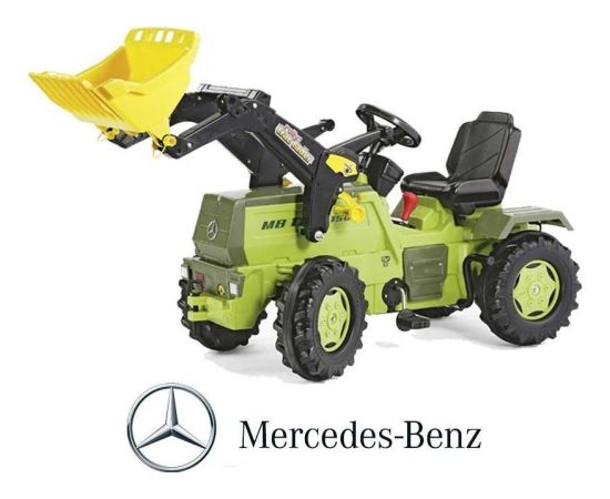 Rolly Toys Rolly Toys Traktor na Pedały z Biegami Mercedes Benz Łyżka 3-8 Lat Jaunumi, Bērnu preces