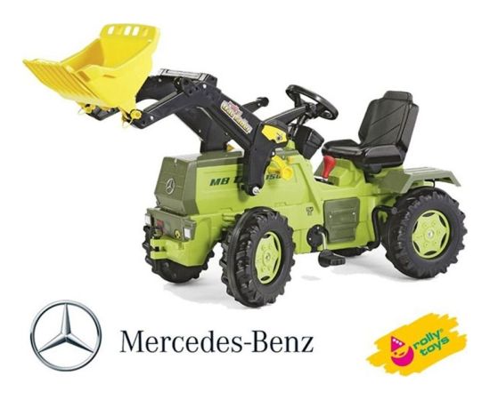 Rolly Toys Rolly Toys Traktor na Pedały z Biegami Mercedes Benz Łyżka 3-8 Lat Jaunumi, Bērnu preces